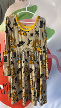 Long Sleeve Twirl Dress