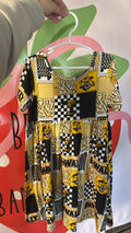 Yellow Tools Twirl Dress