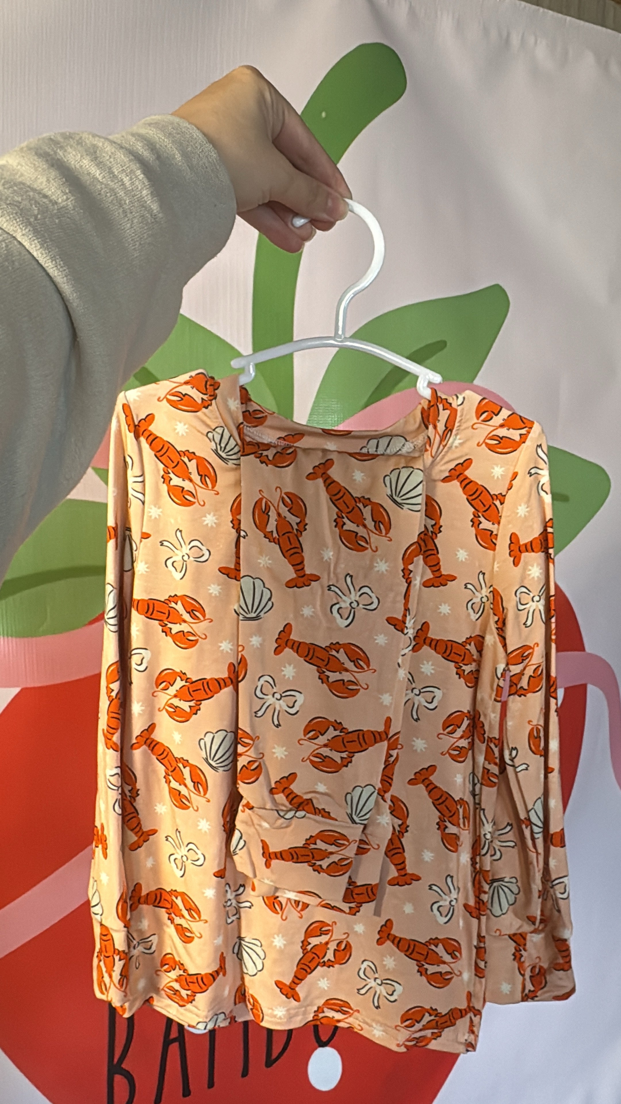 Lobsters Long Sleeve & Pants Set