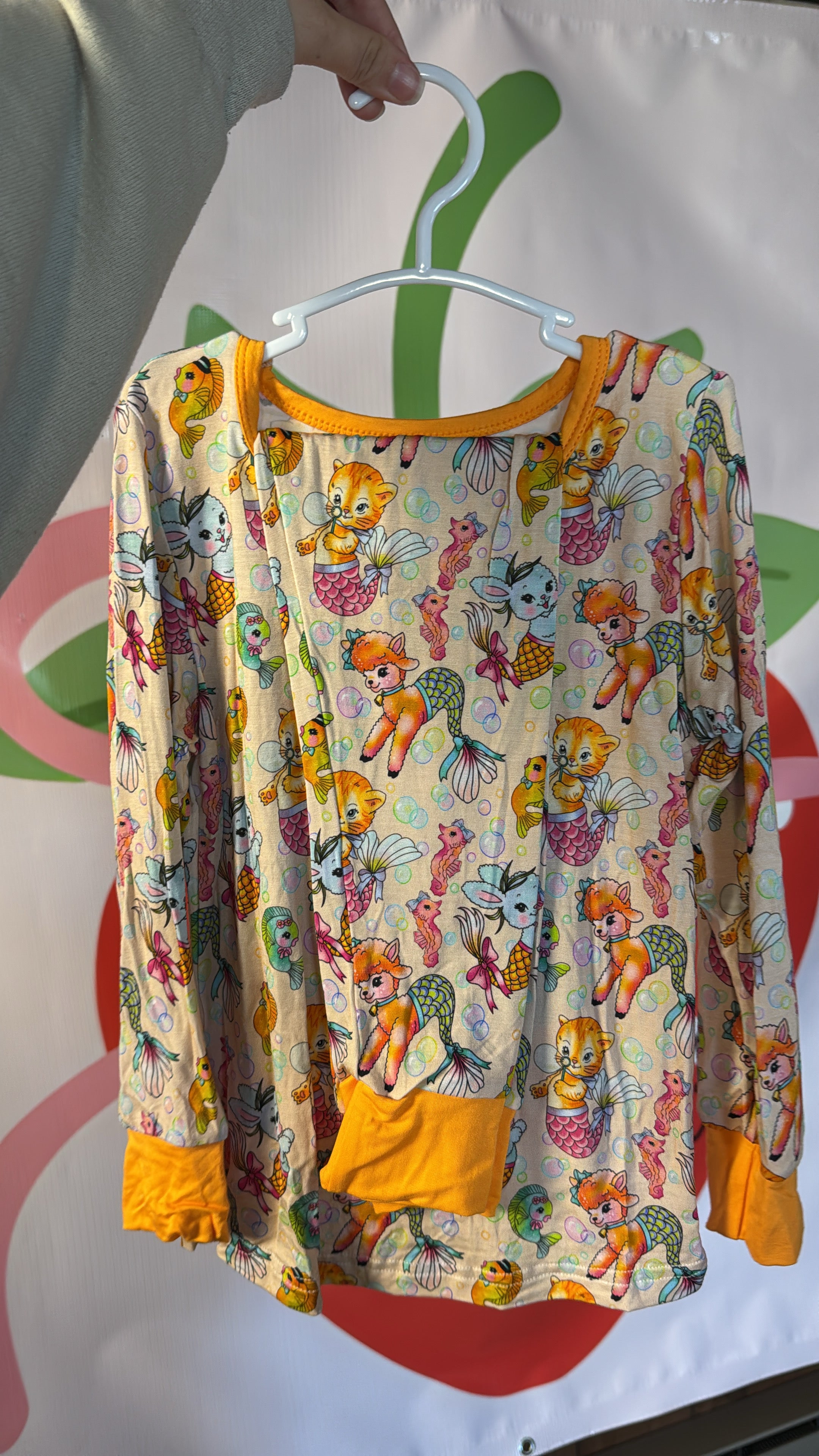 Mermaid Cats Long Sleeve & Pants Set