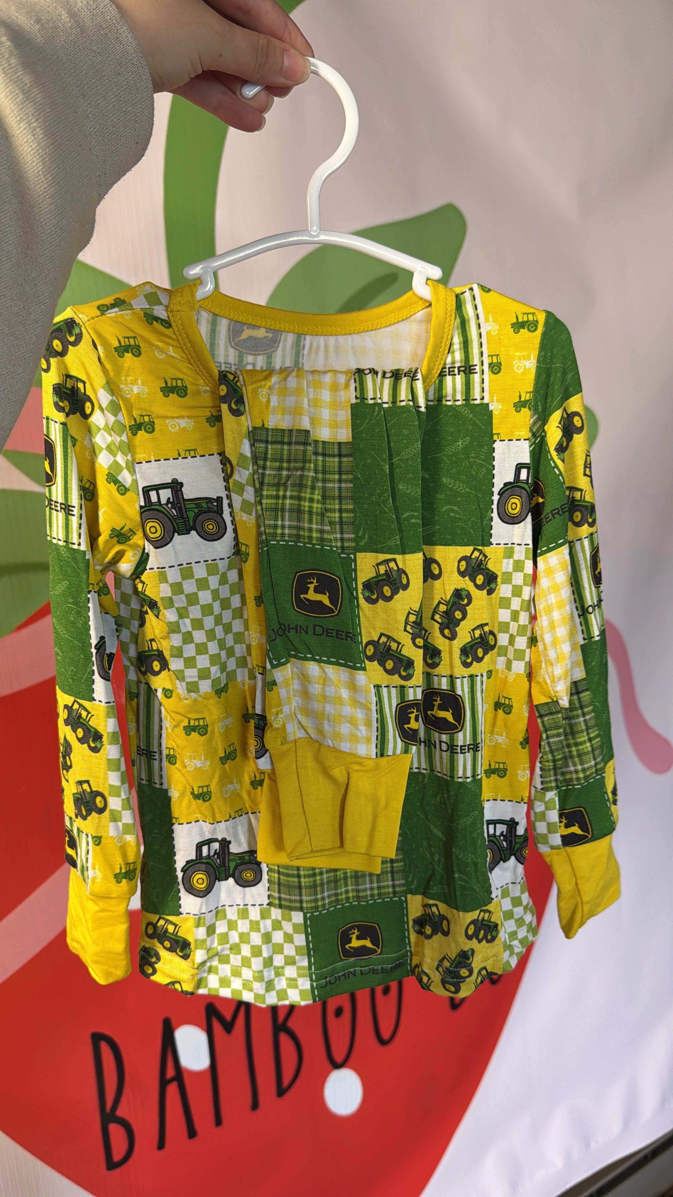 John Deere Long Sleeve & Pants Set