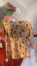 Western Short Sleeve & Shorts Set