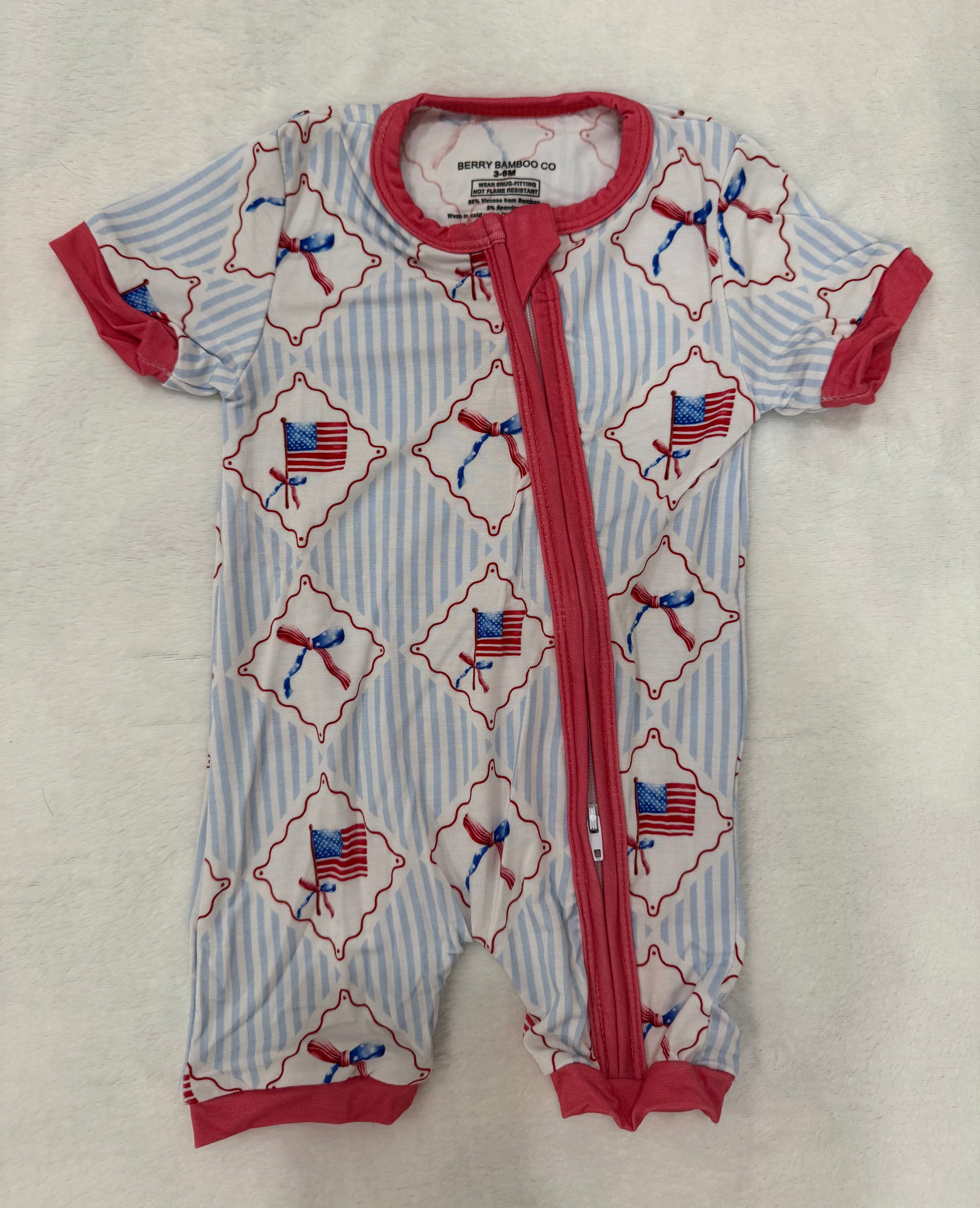 Bows & Stripes Shortie