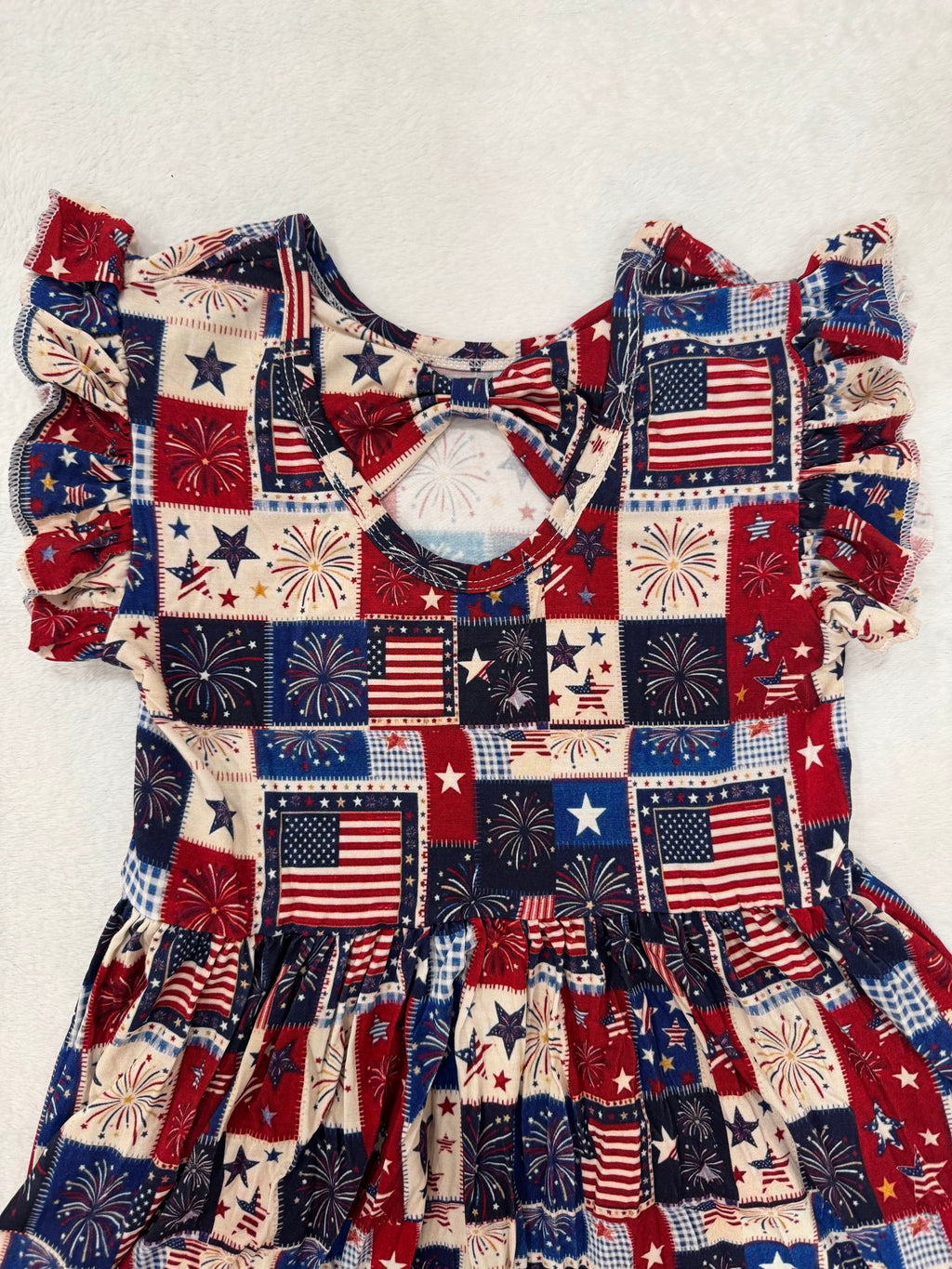 Patchwork Twirl Dress