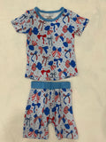 Bows Short Sleeve & Shorts Set