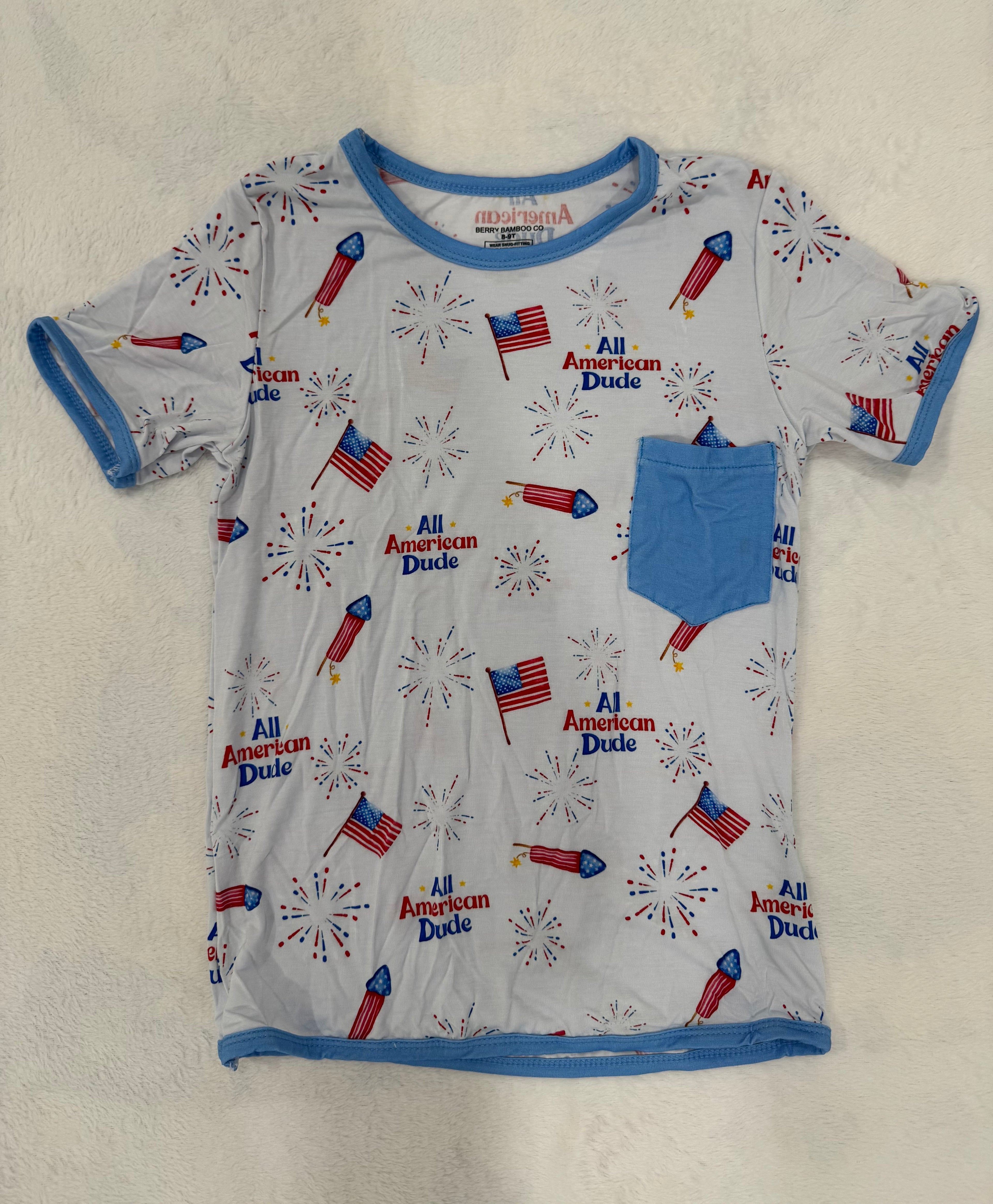 All American Dude Pocket Tee